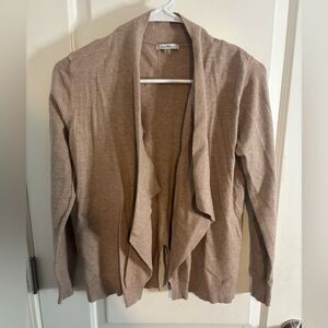 Vila Milano Women's Tan Cardigan Sweater size small EUC